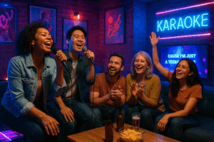 ¡Desata tu estrella interior con karaoke!