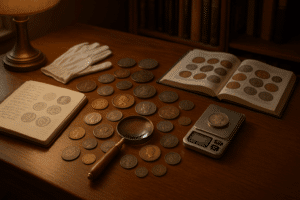 Identificar y valorar monedas antiguas
