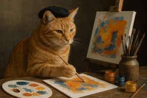 El Arte Felino Revolucionado por IA